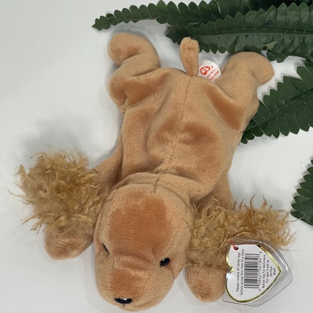 TY Beanie Baby Spunky the Cocker Spaniel 1997 Vintage Collectible - Picture 1 of 6